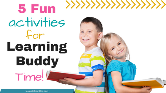 5 Fun Activities for Book Buddy/Learning Buddy Time! – Inspiring Young Minds